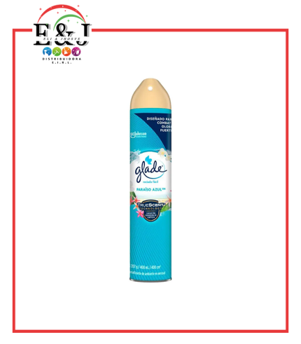 AMBIENTADOR AEROSOL PARAISO AZUL 400ML GLADE