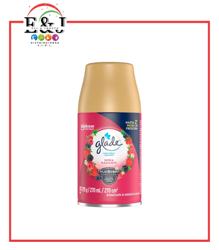 AMBIENTADOR REPUESTO MORA RADIANTE 270ML GLADE