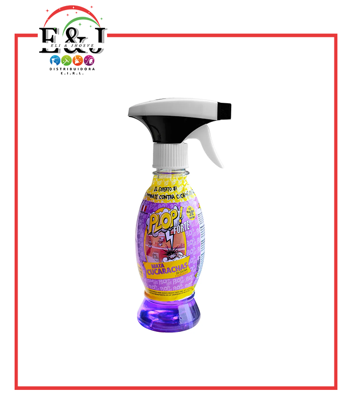 INSECTICIDA MATA CUCARACHAS Y HORMIGAS 300ML PLOP