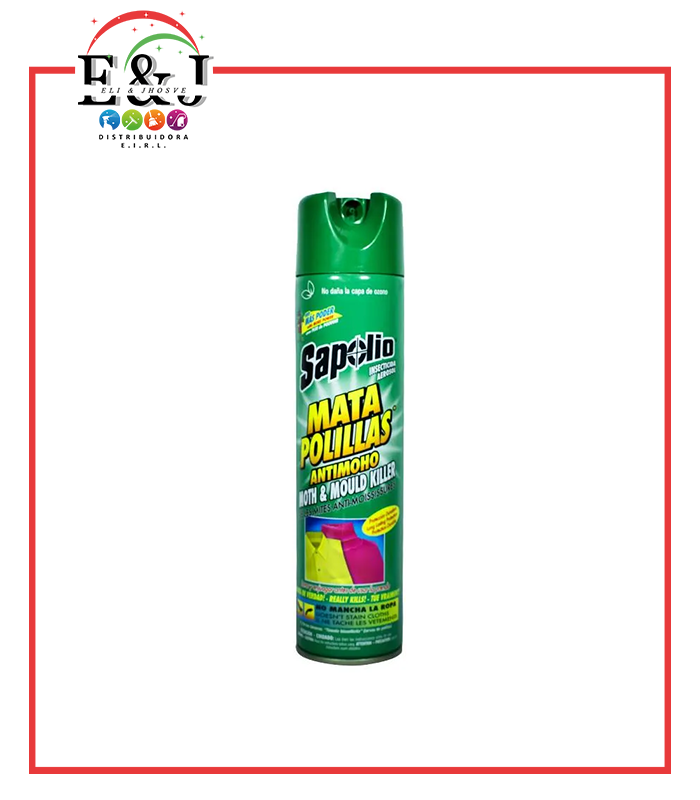 INSECTICIDA MATA POLILLAS ANTIMOHO 360ML SAPOLIO