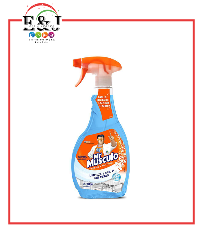 LIMPIA VIDRIO 500ML MR MUSCULO