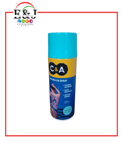 PINTURA EN SPRAY CELESTE C&A