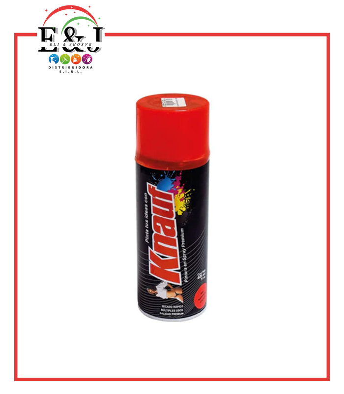 PINTURA EN SPRAY ROJO KNAUF