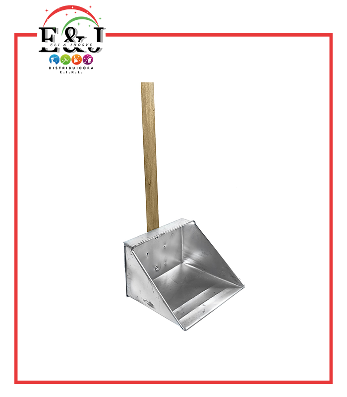 RECOGEDOR DE METAL REFORZADO